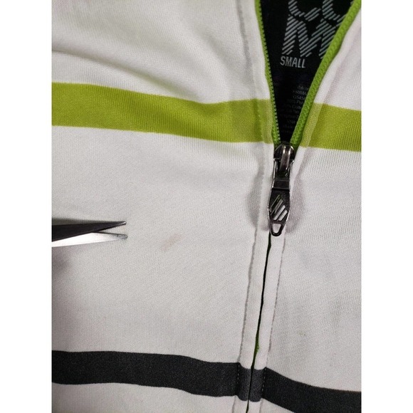 Volcom Sweater Mens Small Sweatshirt Hoodie Full Zip Cotton Yellow Skater Surf - Picture 4 of 12